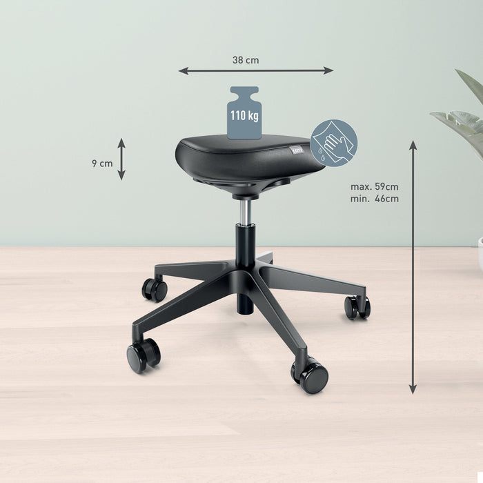 Leitz Ergo Active Hocker Negro