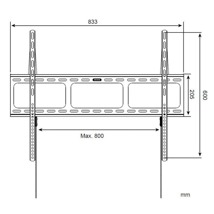 EAN 8054529022649 - Techly ICA-PLB 860 soporte para TV 2,03 m (80") Negro imagen 4