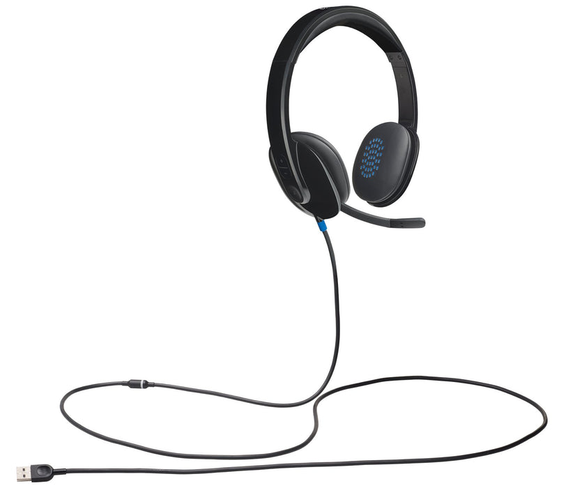 EAN 5099206038868 - Logitech 981-000480 auricular y casco Auriculares Alámbrico Diadema Oficina/Centro de llamadas USB tipo A imagen 4