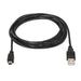 EAN 8436574700220 - AISENS A101-0023 cable USB USB 2.0 0,5 m USB A Mini-USB B Negro imagen 2