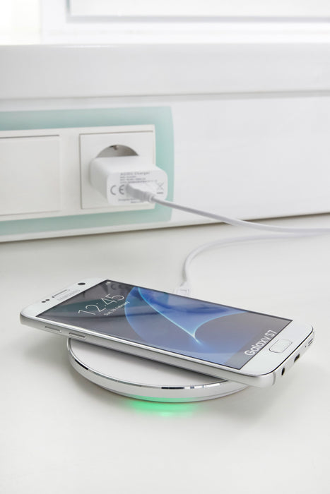 EAN 4034303026463 - Intenso WA1 Smartphone Blanco Corriente alterna, USB Cargador inalámbrico Carga rápida Interior imagen 6
