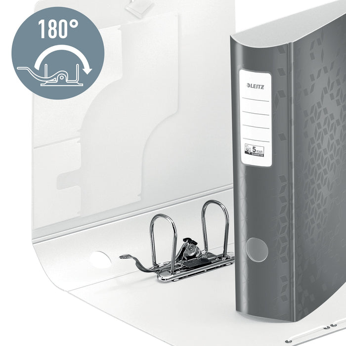 Leitz Archivador 180° Active Wow Din A4 - Negro