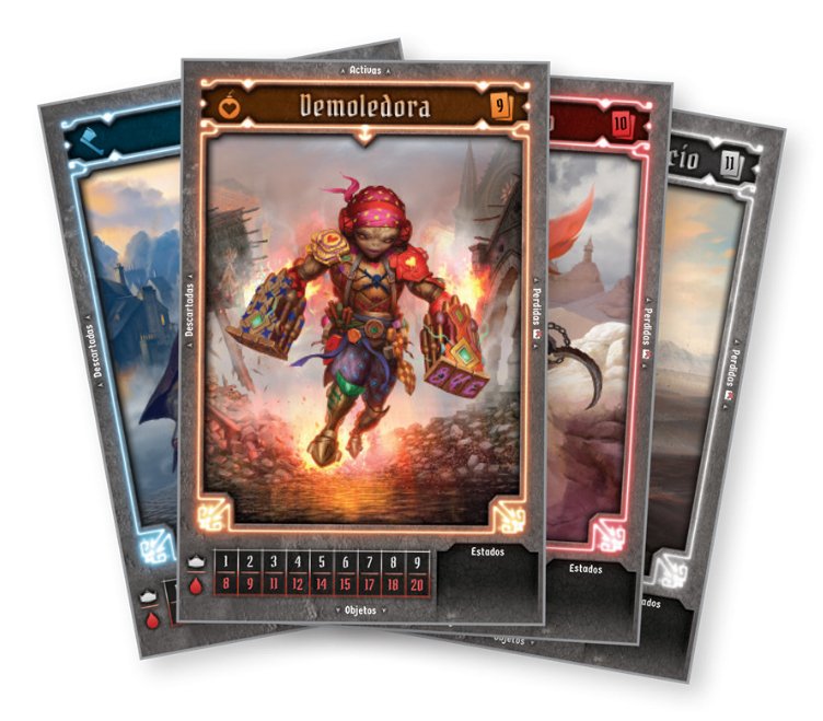 EAN 3558380085805 - Asmodee CPHGH03ES juego de tablero Gloomhaven Fauces del león Juego de mesa Táctico imagen 4