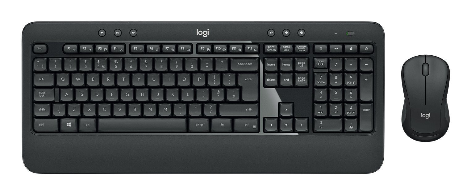 EAN 5099206077447 - Logitech 920-008683 teclado Ratón incluido Universal RF inalámbrico QWERTY Nórdico Negro imagen 2