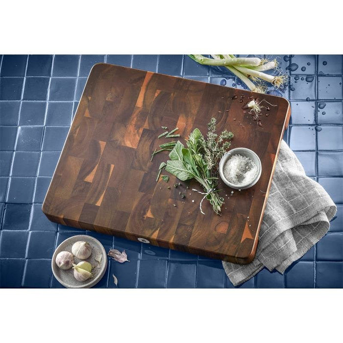 Wmf 1879984500 Schneidebrett Xl 40 X 32 X 4 Cm, Akazienholz