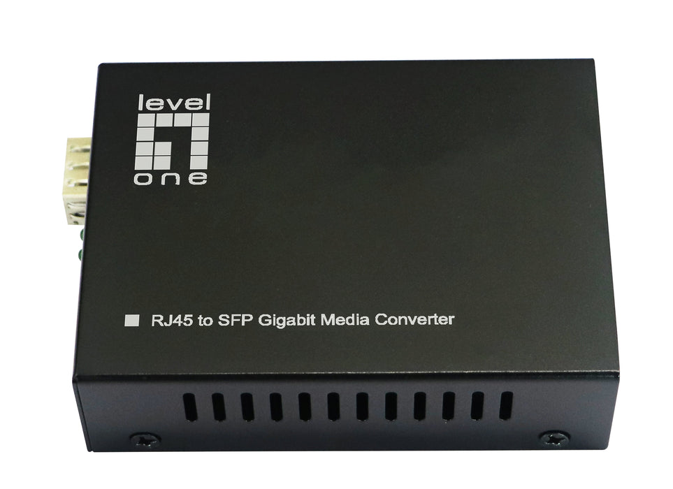 EAN 4015867238004 - LevelOne GVT-2015 convertidor de medio 1000 Mbit/s Multimodo, Monomodo Negro imagen 1