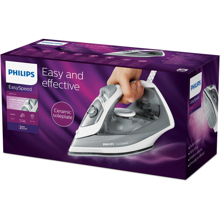 EAN 8710103913016 - Philips EasySpeed GC1751/80 plancha Plancha a vapor Suela de cerámica 2000 W Gris imagen 4
