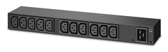 EAN 0731304327806 - APC AP6020A unidad de distribución de energía (PDU) 13 salidas AC 0U/1U Negro imagen 2
