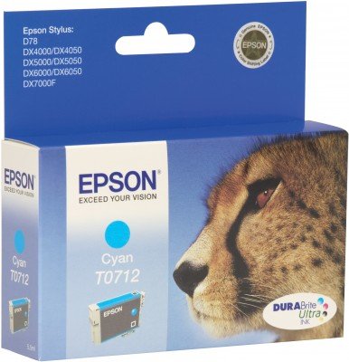EAN 8715946329734 - Epson Cheetah T0712 cartucho de tinta Original Cian imagen 2