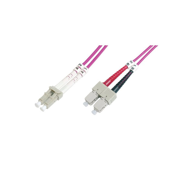 EAN 5420016825018 - LOGON AL5LCSC03I/4I Cable de fibra óptica e InfiniBand 3 m 2x LC 2x SC Rosa imagen 1