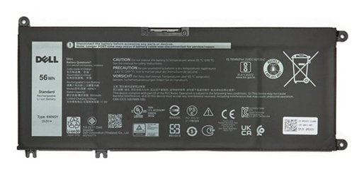 56wh Lithium Ion Laptop  Battery, 4-Cell Design
