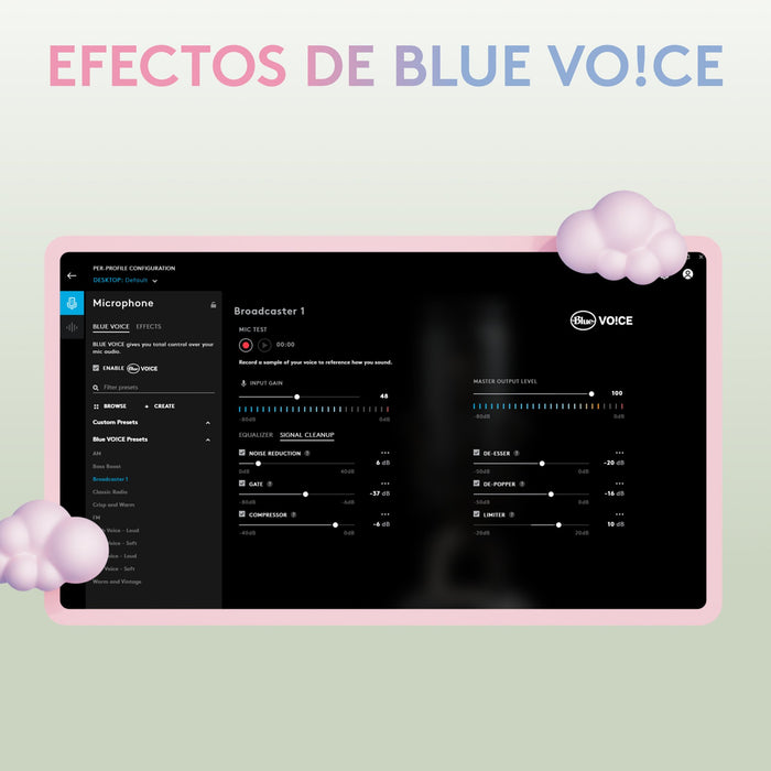 EAN 5099206106239 - Blue Microphones Yeti Aurora Collection Blanco Micrófono de superficie para mesa imagen 4
