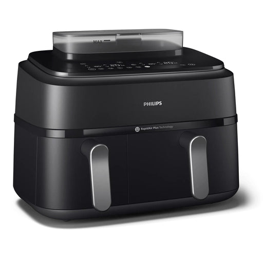 EAN 8720389047459 - Philips 5000 series NA551/00 freidora Doble 9 L Independiente 2750 W Freidora de aire caliente Negro, Pla imagen 1