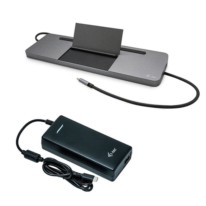 EAN 8595611703812 - i-tec Metal C31FLATPRO112W base para portátil y replicador de puertos Alámbrico USB 3.2 Gen 1 (3.1 Gen 1) imagen 1