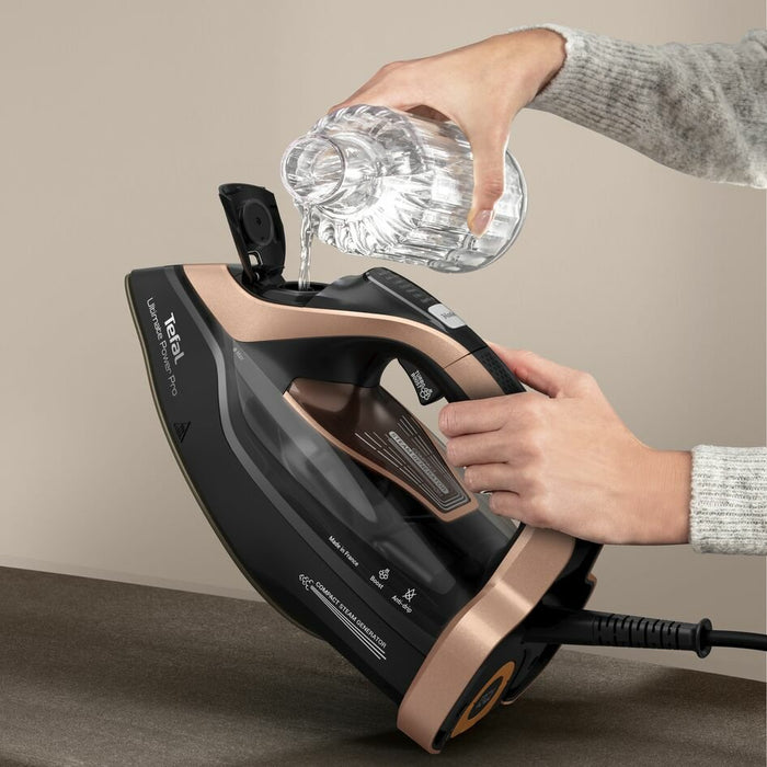 EAN 3121040089040 - Tefal Ultimate Power Pro FV9E50 Plancha vapor-seco Durilium AirGlide Autoclean soleplate 3200 W Negro, Co imagen 8