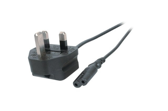 Efb Netzleitung Uk Bs1363a - C7 180, Schwarz, 3,0 M, 2 X 0,75 Mm