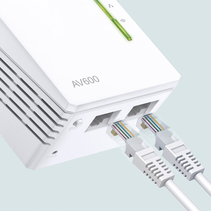 EAN 6935364084103 - TP-Link AV600 600 Mbit/s Ethernet Wifi Blanco 1 pieza(s) imagen 5