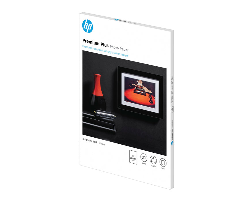 EAN 0886111138883 - HP Premium Plus Semi-gloss Photo Paper-20 sht/A4/210 x 297 mm A3 Semi-brillo imagen 2
