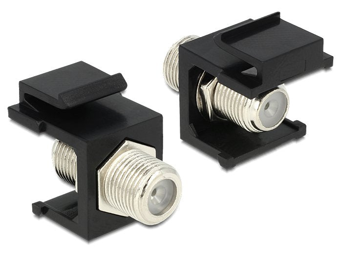Delock Keystone F Hembra > F Hembra Negro