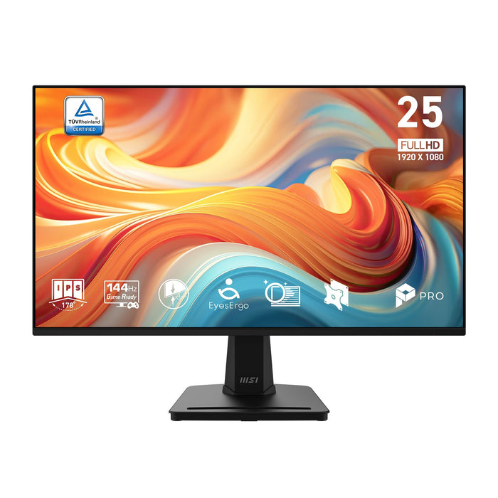 Monitor Msi Pro Mp251 E14l 24.5" Ips Fhd 144hz 300cd M2 4ms D-Sub Hdmi