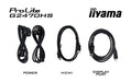 EAN 4948570124466 - iiyama G-MASTER G2470HS-B1 pantalla para PC 60,5 cm (23.8") 1920 x 1080 Pixeles Full HD LCD Negro imagen 12