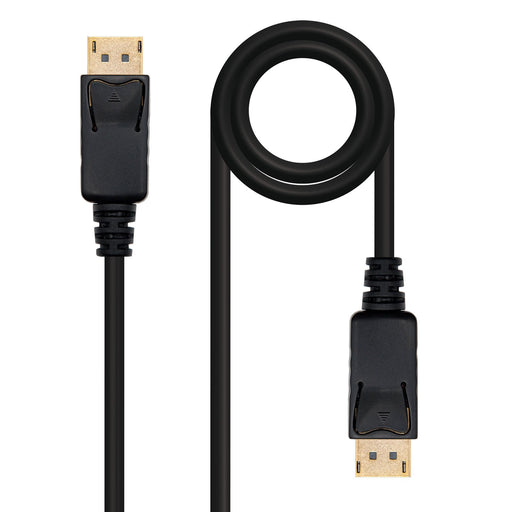 EAN 8433281005457 - Nanocable 10.15.2302 cable DisplayPort 2 m Negro imagen 1