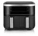 EAN 4008146042706 - Severin FR 2453 freidora Doble 3,25 L Independiente 2850 W Freidora de aire caliente Negro, Plata imagen 1