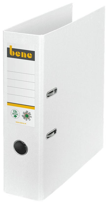 Bene Archivador Anchura Del Lomo 8 Cm Din A4 Cartón Blanco