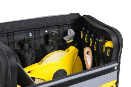 EAN 3253561975158 - Stanley 1-97-515 pieza pequeña y caja de herramientas Nylon Negro, Gris imagen 7