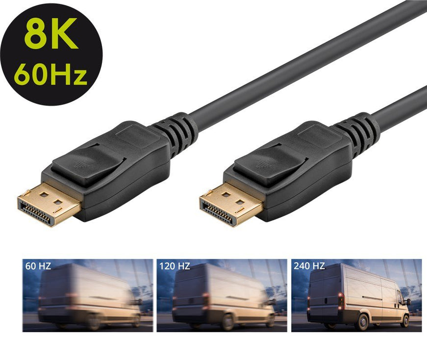 EAN 4040849747496 - Goobay 74749 cable DisplayPort 3 m Negro imagen 3