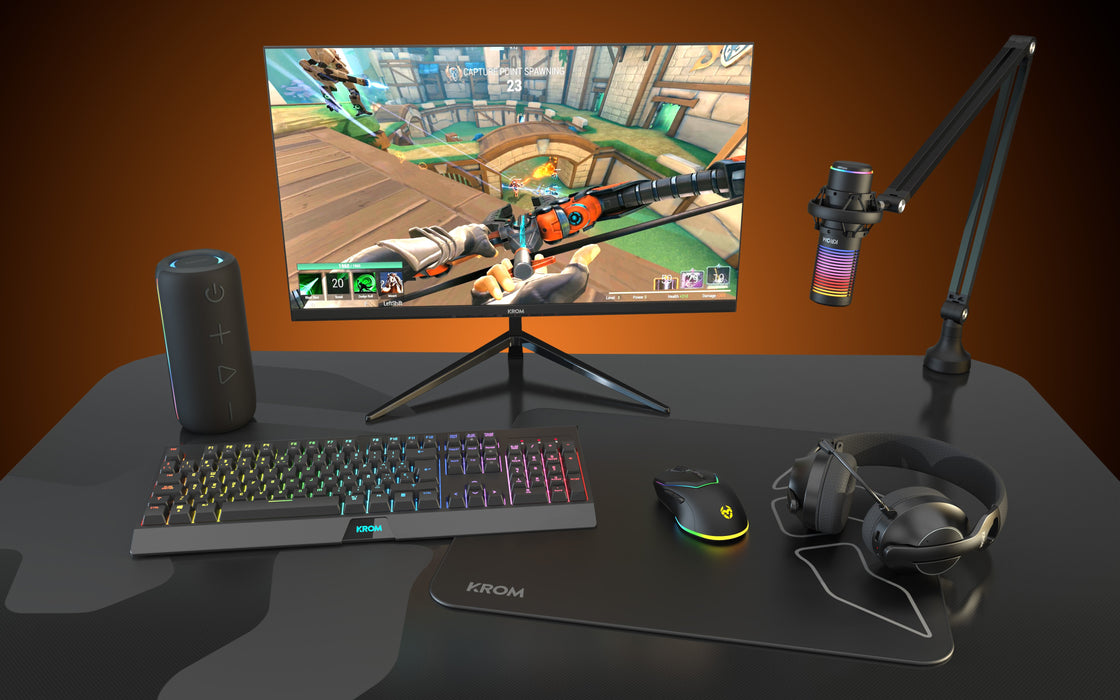 EAN 8436587976698 - Krom Kaze PRO | Kit micrófono streaming RGB Negro Micrófono para crear podcasts imagen 12