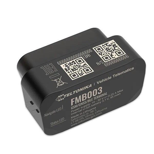 Teltonika · Tracker Gps · Fmb003 · Fahrzeug · Gnss Gsm Ble 4.0
