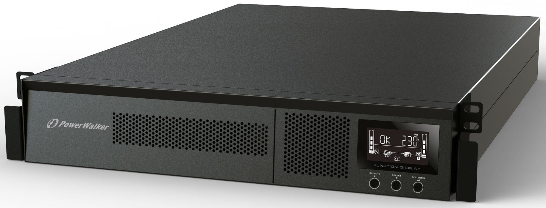 EAN 4260074979985 - PowerWalker VFI 3000 RMG PF1 sistema de alimentación ininterrumpida (UPS) Doble conversión (en línea) 3 k imagen 1