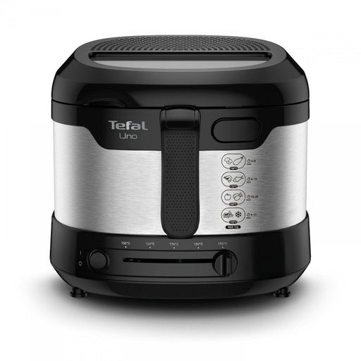 EAN 3045386381807 - Tefal Uno FF215D Sencillo 1,8 L Independiente 1600 W Freidora Negro, Acero inoxidable imagen 1
