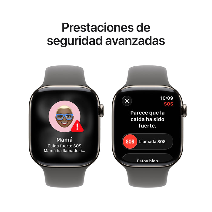 EAN 0195950478488 - Apple Watch Series 11 OLED 46 mm Digital 416 x 496 Pixeles Pantalla táctil 5G Titanio Wifi GPS (satélite) imagen 6