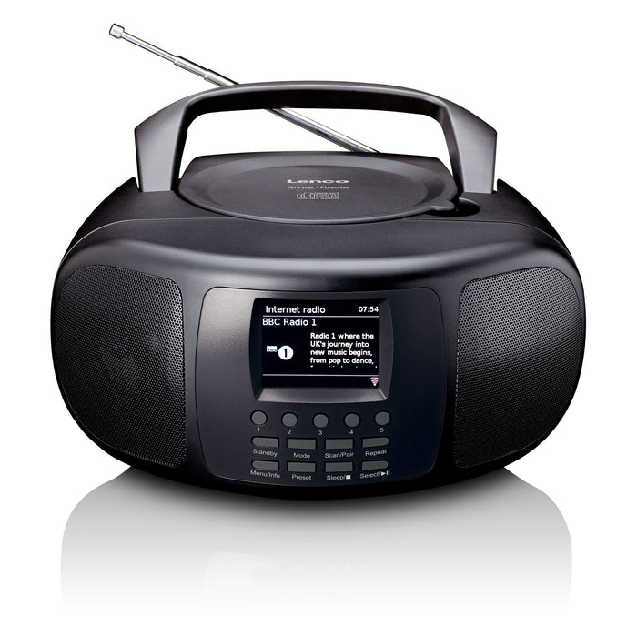 EAN 8711902078272 - Lenco SCD-6000 radio Portátil Digital Negro imagen 3