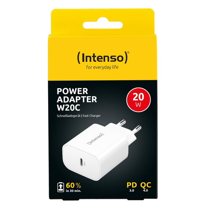EAN 4034303033225 - Intenso POWER ADAPTER USB-C/7802012 Universal Blanco Corriente alterna Carga rápida Interior imagen 8