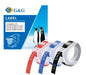 EAN 6941881238431 - G&G 20623 etiqueta de impresora Negro, Rojo, Azul imagen 1