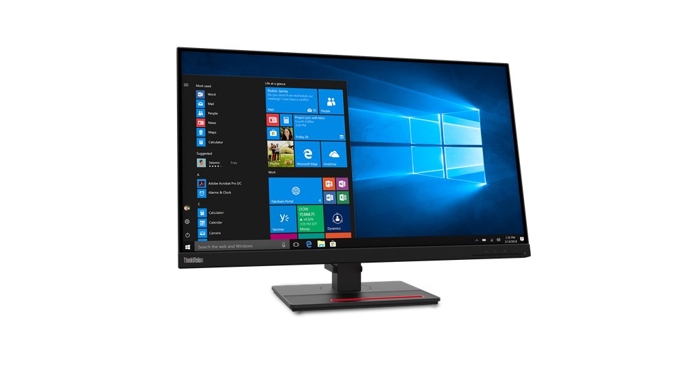 Monitor Lenovo 27in 350cdm2 2560x1440 16:9 4msmntr T27h-2l 1000:1 Usb/Hdmi/Dp