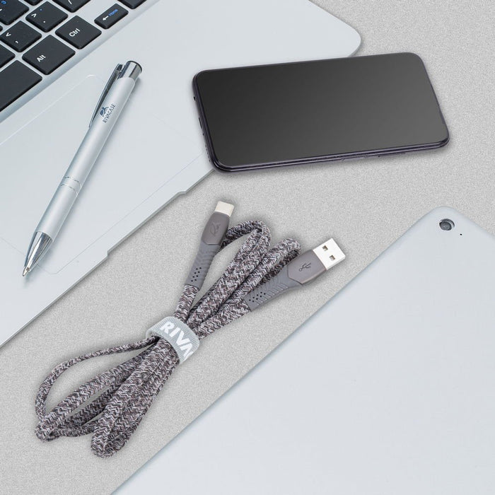 EAN 4260403575956 - Rivacase PS 6102 GR12 cable USB USB 2.0 1,2 m USB C USB A Gris imagen 5