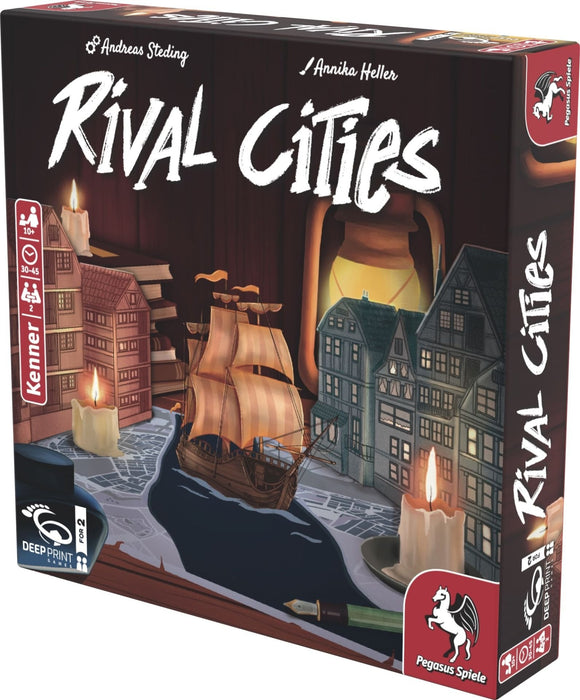 Pegasus Deep Pint Games Rival Cities 57823g