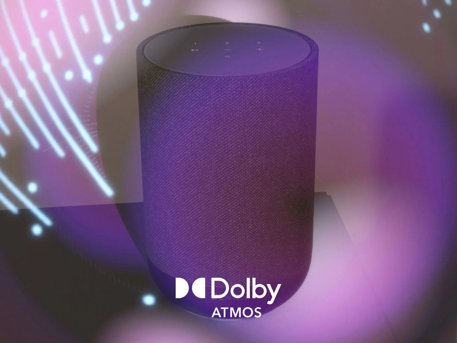 Denon Home 200 Silver Altavoz Inteligente Inalámbrico Con Tecnología Heos Y Sonido Dolby Atmos.