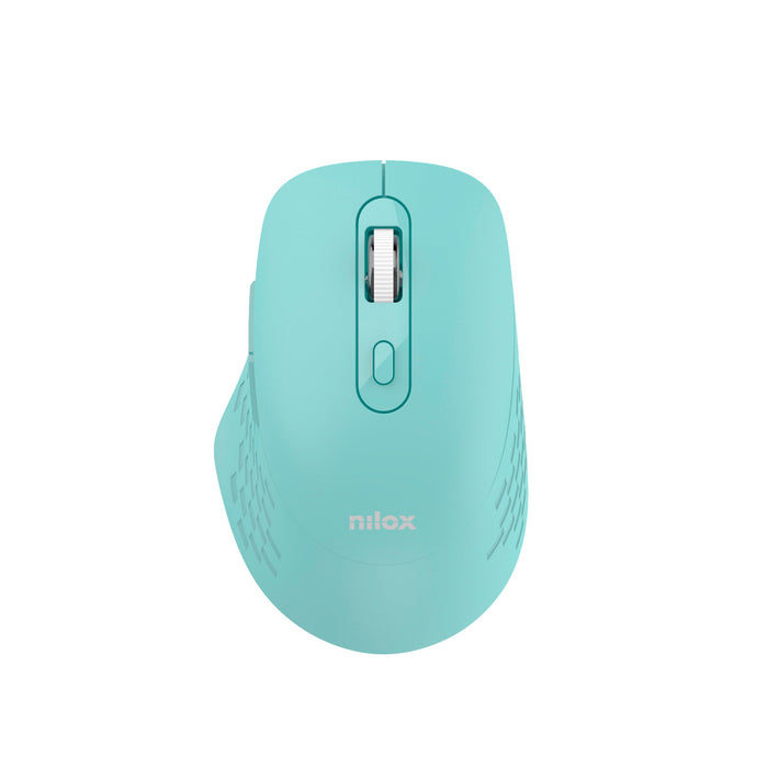 EAN 8431775136458 - Nilox RATON DUAL WIRELESS 1600 DPI VERDE ratón Oficina Bluetooth + USB Type-A Óptico imagen 2