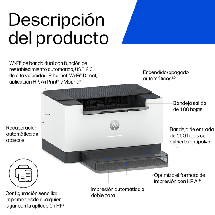 Hp Laserjet M223dw A4 31ppm. Mono Sf Duplex Wifi