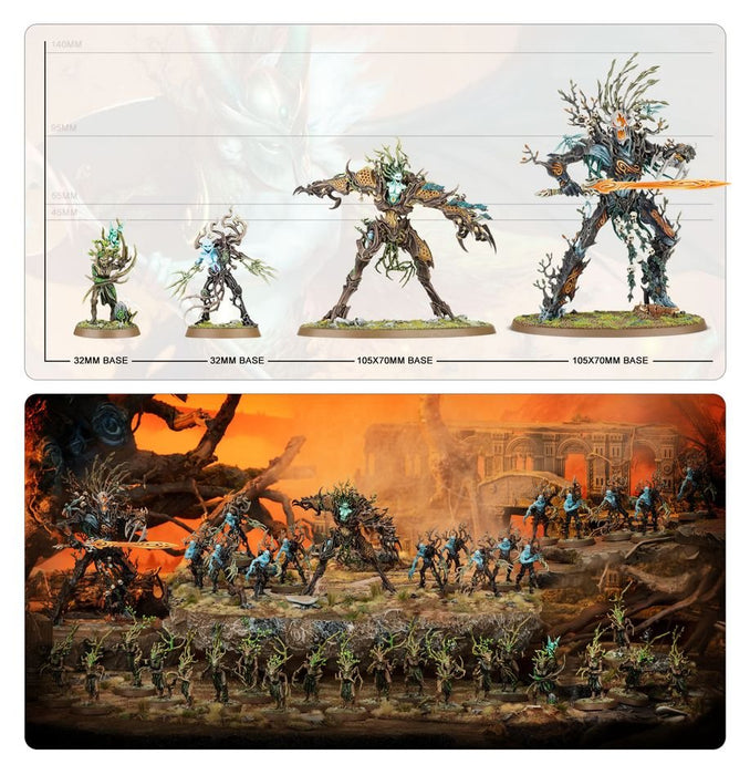 Warhammer Aos - Battleforce Noel 2025 Sylvaneth : Fielbosquet De Parias