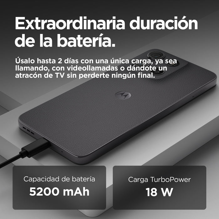 EAN 0840023280955 - Motorola moto g15 17,1 cm (6.72") SIM doble Android 15 4G USB Tipo C 4 GB 128 GB 5200 mAh Gris imagen 8