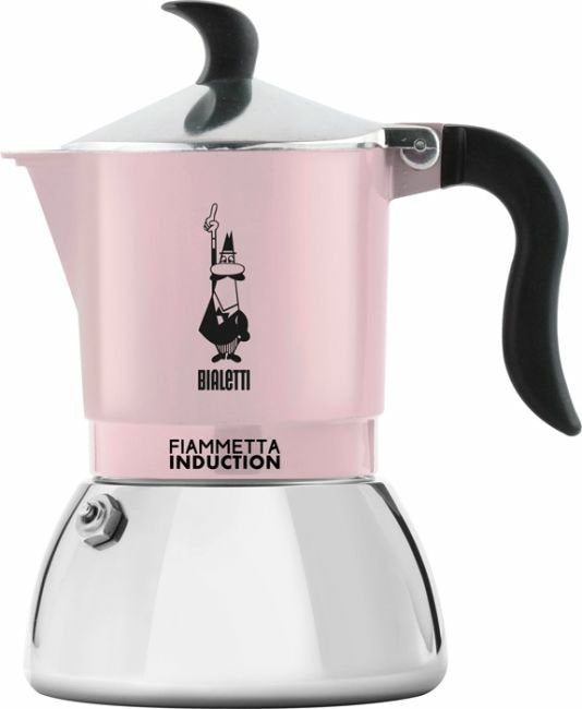 Cafetera Bialetti 6586  Italiana 0,15 L Negro, Rosa, Plata