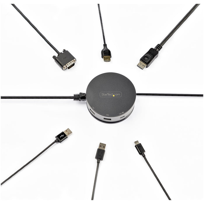 EAN 0065030882552 - StarTech.com DKT31CHDVCM base para portátil y replicador de puertos Alámbrico USB 3.2 Gen 2 (3.1 Gen 2) T imagen 3