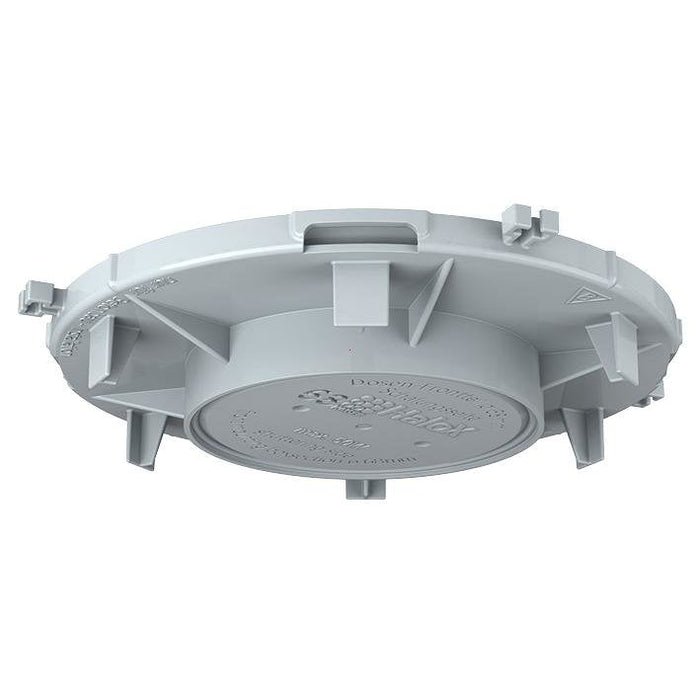 Kaiser Einbaugehuse, Halox 100 1281-01 Frontteil Auslass 68mm F.Ortbeton