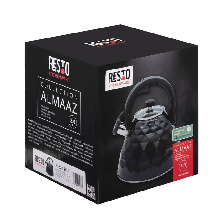 EAN 4260709012872 - Resto Kitchenware 90610 tetera 3 L Negro imagen 9